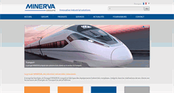 Desktop Screenshot of groupe-minerva.com